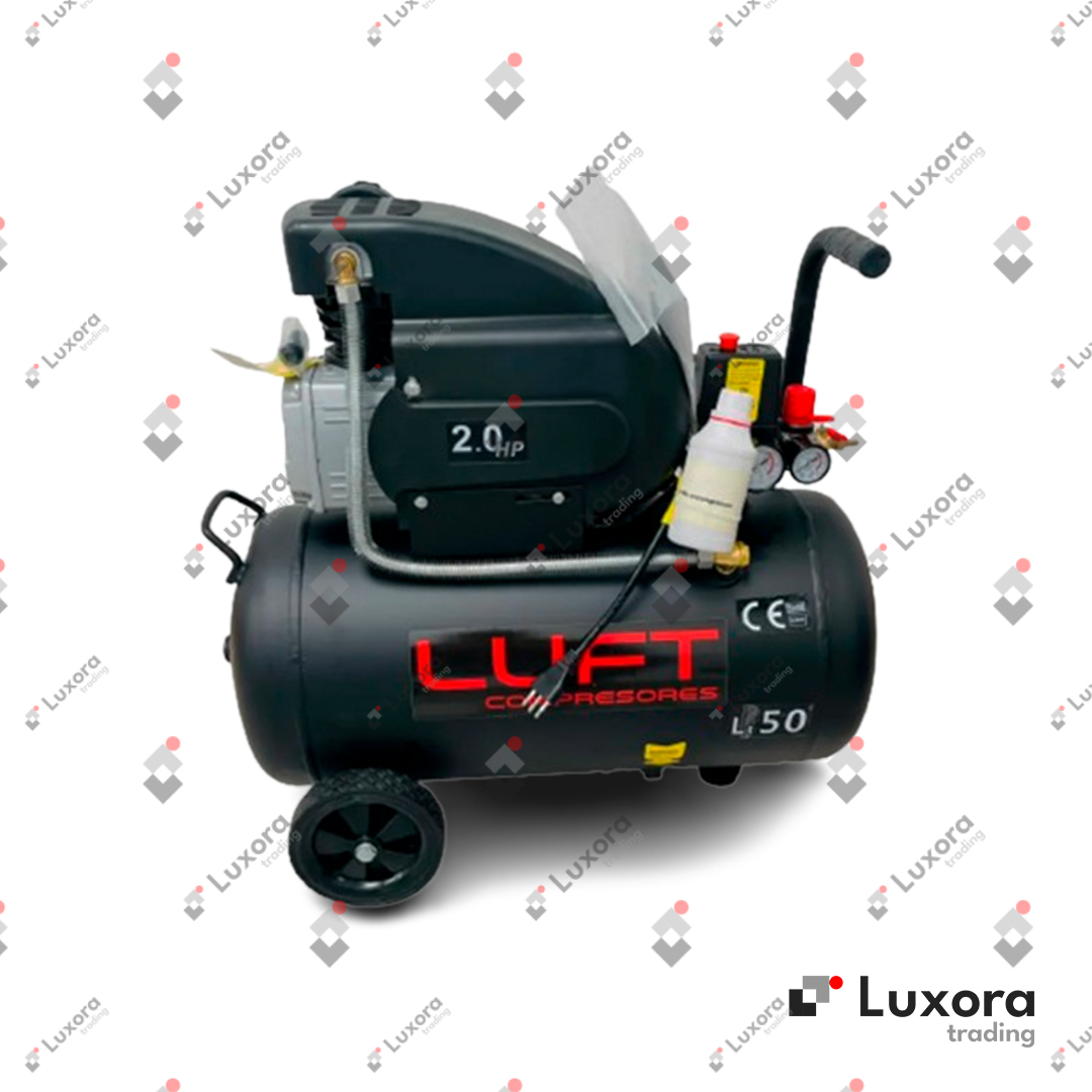 Imagen de Compresor 50L 2HP 8BAR - LUFT | Potencia y Capacidad para Uso Profesional