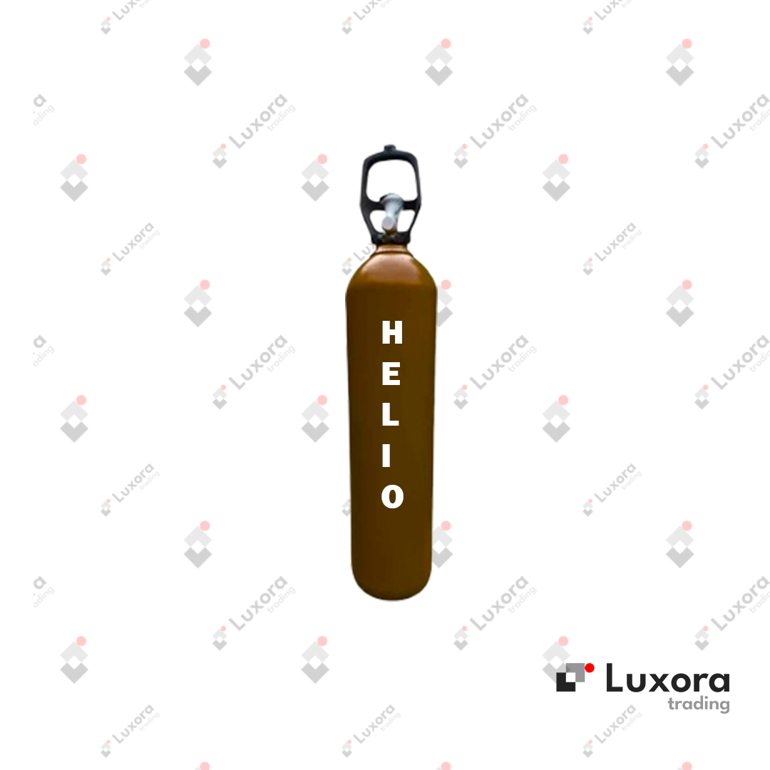 Imagen de Helio 2 m³ Cilindro + Válvula - Luxora | Cilindro nuevo cargado y válvula de regalo