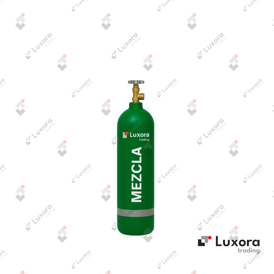 Imagen de Mezcla (Argón + CO₂) 6 m³ + Cilindro | Luxora Trading